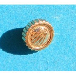 ROLEX 24-702-8 original gold color crown triplock 702 Watch Crown Part Submariner date 1680/8, 16613, 16618, 16808, 16083