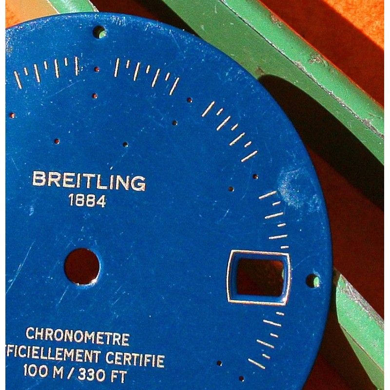 Breitling 1884 Original Cadran Date Bleu & Indexs or Montres automatiques 
