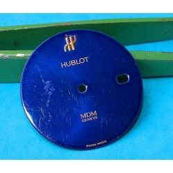HUBLOT Rare Dark Blue Metal Watch dial part for sale Men's watch MDM Geneve ref 1521.2