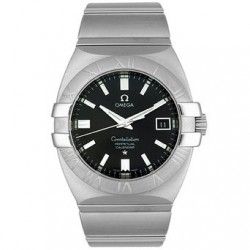 OMEGA Constellation Double Eagle Perpetual Calendar ref 1513.51.00 WATCH BLACK DIAL Ø28mm