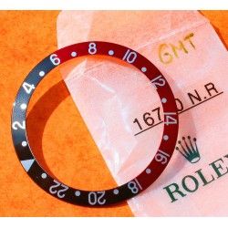 Rolex Graduated 24H bezel watch Insert GMT Master II 16710, 16700, 16760 Sophia Loren, Fat Lady OEM Original