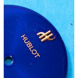 HUBLOT Rare Dark Blue Metal Watch dial part for sale Men's watch MDM Geneve ref 1521.2