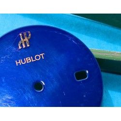 HUBLOT Rare Dark Blue Metal Watch dial part for sale Men's watch MDM Geneve ref 1521.2