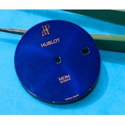 HUBLOT Rare Dark Blue Metal Watch dial part for sale Men's watch MDM Geneve ref 1521.2