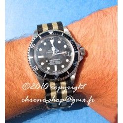 ROLEX NATOS STRAP YELLOW TYPE TRITIUM 20mm