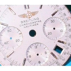 Breitling Genuine & Rare Watch part Navitimer A23322 Black Dial CHRONOGRAPH