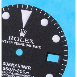 Rolex Vintage Rare 1969 Watch dial Tritium Submariner Date 1680 Mark I, Lemrich Version Cal 1570