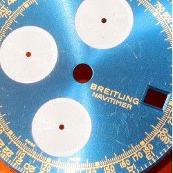 Breitling authentique Cadran bleu Occasion Montres Old navitimer Chronograph 42mm