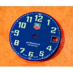 TAG Heuer Accessoire horlogerie Cadran Bleu Chiffres Arabes Montres PROFESSIONAL DIVER 200M