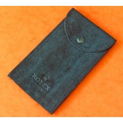 Original Rolex Suede dark green velvet pouch traveler's 