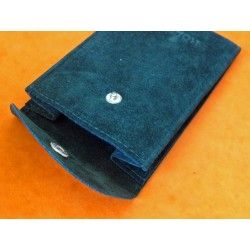 Original Rolex Suede dark green velvet pouch traveler's 