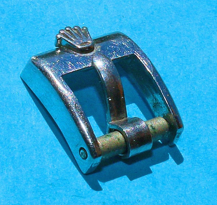 Boucle De Bracelet Cuir Chronoswiss En Or 18 Carats - Vintage 20 Mm - Occasion