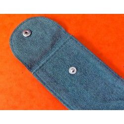 Etui pochette ecrin Suédine Velours vert rangement montres de luxe