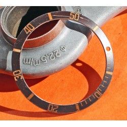 Rolex & Tudor Black Fat Font Mk 3 bezel insert Submariner 5513, 5512, 5510, 1680, Sea-Dweller 1665, 6538, 6536 watches