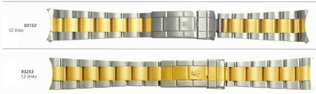 Rolex Genuine Factory half Bracelet 
