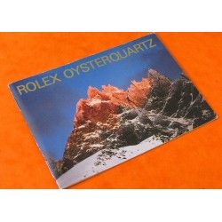 Vintage Rolex 80-90's Instruction Booklet Oysterquartz 17000 17013 17014