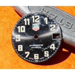 TAG Heuer Accessoire horlogerie Cadran Noir Chiffres Arabes Montres PROFESSIONAL DIVER 200M