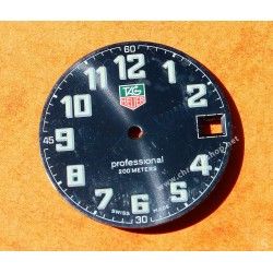 TAG Heuer Accessoire horlogerie Cadran Noir Chiffres Arabes Montres PROFESSIONAL DIVER 200M