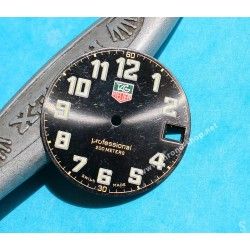 TAG Heuer Accessoire horlogerie Cadran Noir Chiffres Arabes Montres PROFESSIONAL 200m