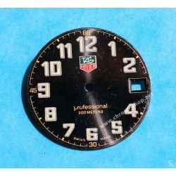 TAG Heuer Accessoire horlogerie Cadran Noir Chiffres Arabes Montres PROFESSIONAL 200m