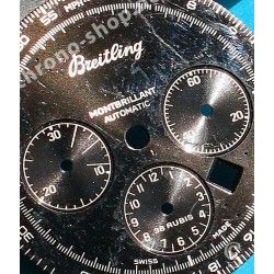 BREITLING GENUINE USED WATCH DIAL MONTBRILLANT AUTOMATIC BLACK 