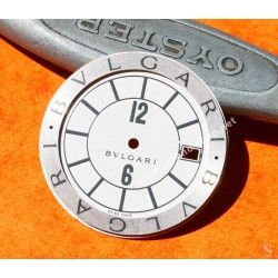 BULGARI Men's Bvlgari Solotempo SS Black Silver Dial Wristwatch part for sale Ø30mm