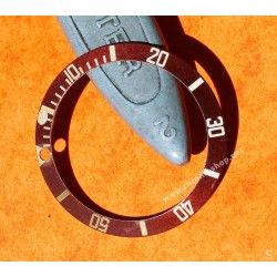 ROLEX INSERT GRADUE CHOCOLAT LUNETTE MONTRES 16800, 168000, 16610 SUBMARINER DATE & PERLE TRITIUM