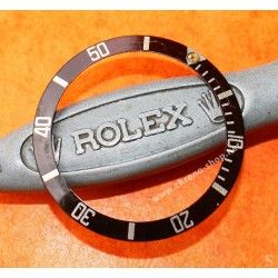 ROLEX INSERT GRADUE LUNETTE MONTRES 16800, 168000, 16610 SUBMARINER DATE & PERLE TRITIUM