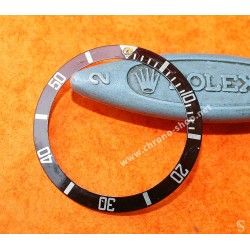 ROLEX INSERT GRADUE LUNETTE MONTRES 16800, 168000, 16610 SUBMARINER DATE & PERLE TRITIUM