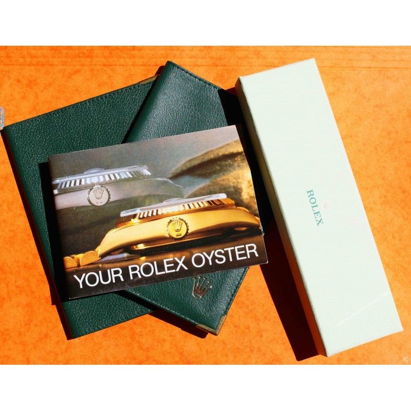 ROLEX 1987-1988 VINTAGE PAPER CERTIFICAT WARRANTY OYSTER DATEJUST 16013 WATCHES, Ref 564.06.75.6.87