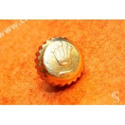 Rolex Genuine Mint Datejust 6mm Twin Lock 18K Yellow Gold Watch Winding Crown Part