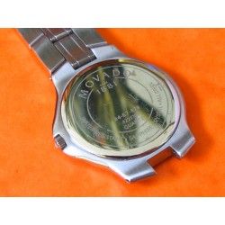 VARIOUS 36mm MOVADO CASE BRACELET FOR RESTOR OR REPAIR Movado Museum Mens Watch SS 84-E7-878