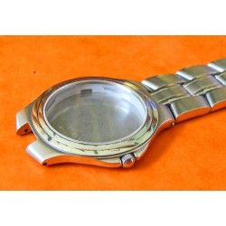 VARIOUS 36mm MOVADO CASE BRACELET FOR RESTOR OR REPAIR Movado Museum Mens Watch SS 84-E7-878