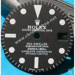 Rolex Factory & Rare Vintage Sea-Dweller Service Dial luminova Plastic Model Dated Seadweller Cal 1570