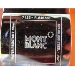 RARE CASEBACK MONTBLANC WATCHES POLISHED VERSION