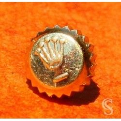 Rolex Rare & GENUINE Ø5.30mm Mint Ladies CROWN 24-480-8 MONOBLOC 18K YELLOW GOLD TWINLOCK