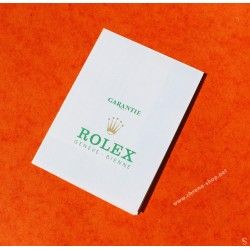 ROLEX VINTAGE GARANTIE VIERGE ref 572.02.100 ANNÉES 70 PAPIER CERTIFICAT MONTRES SUBMARINER 5513, SD 1665, 5513, 1016, 1655