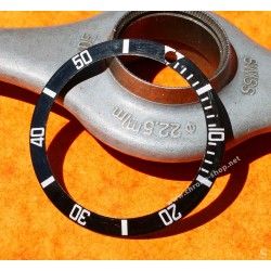 Rolex Vintage Used 90's Submariner date 16800, 168000, 16610 watches bezel Insert, Inlay