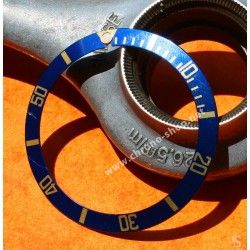 Rolex Submariner Date 18k Gold & 16613, 16803, 16808, 16618 Luminous Watch Bezel Dark Blue Insert Graduated