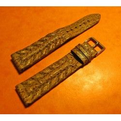 LEATHER STRAP SKIN TIGER SHARK 19mm