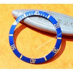 Rolex Submariner Date 18k Gold & 16613, 16803, 16808, 16618 Luminous Watch Bezel Dark Blue Insert Graduated