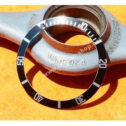 Rolex Submariner date watches 16800, 168000, 16610 bezel Black Insert Inlay