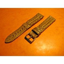 LEATHER STRAP SKIN TIGER SHARK 19mm