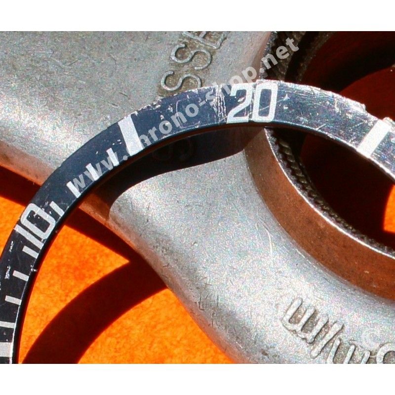 Rolex & Tudor Grey blue tons faded Fat Font bezel insert Submariner 5513, 5512, 5510, 1680, Sea-Dweller 1665, 6538, 6536 watches