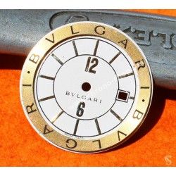 BULGARI Men's Bvlgari Solotempo SS White Silver Dial Wristwatch part for sale Ø30mm