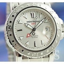 Montblanc Diver Watch Silver Dial part Meisterstück Stainless Steel Sport 200m Ref. 7037