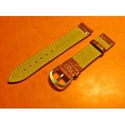 GENUINE LEATHER BRACELET CROCODIL 20mm