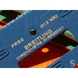 BREITLING CADRAN BLEU ref E56121 MONTRES EMERGENCY 121.5MHz BLEU CHRONOMETER