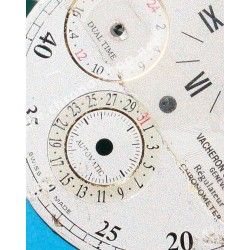 Authentique Cadran montres Vacheron Constantin Malte Dual Time Regulator ref 42005/000g-8900