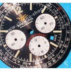 Breitling Authentique Cadran Noir Montre Navitimer 50th Anniversaire ref A41322 Cal Valjoux